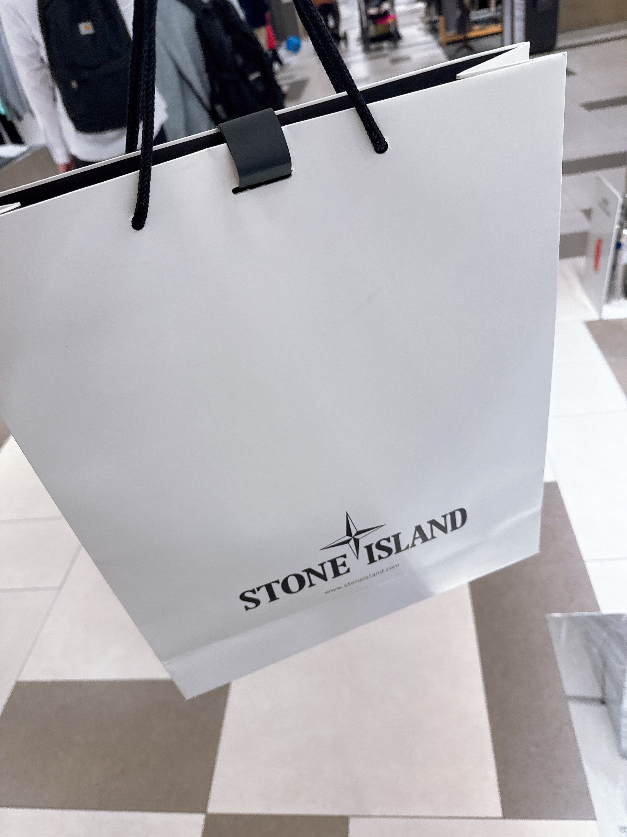 Stone Island 63020 Crewneck Sweatshirt Melange Grey - 22FW 착용 스타일 - 1