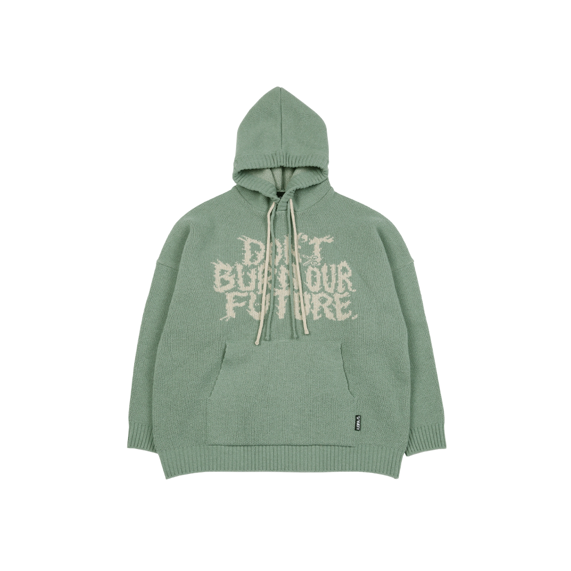 아조바이아조 PBA DBOF 울 니트 후디 민트