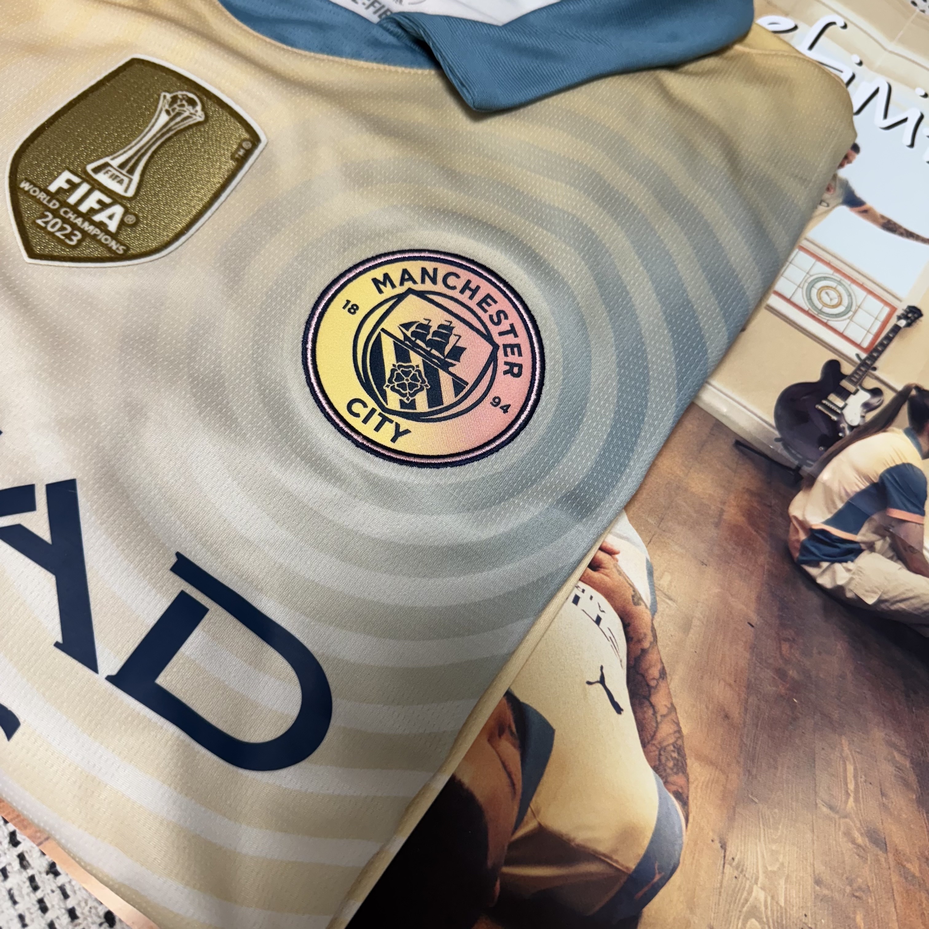 Puma Manchester City 2024/25 4th Jersey Rosebay Bold Blue (Non Marking Ver.) 착용 스타일 - 2