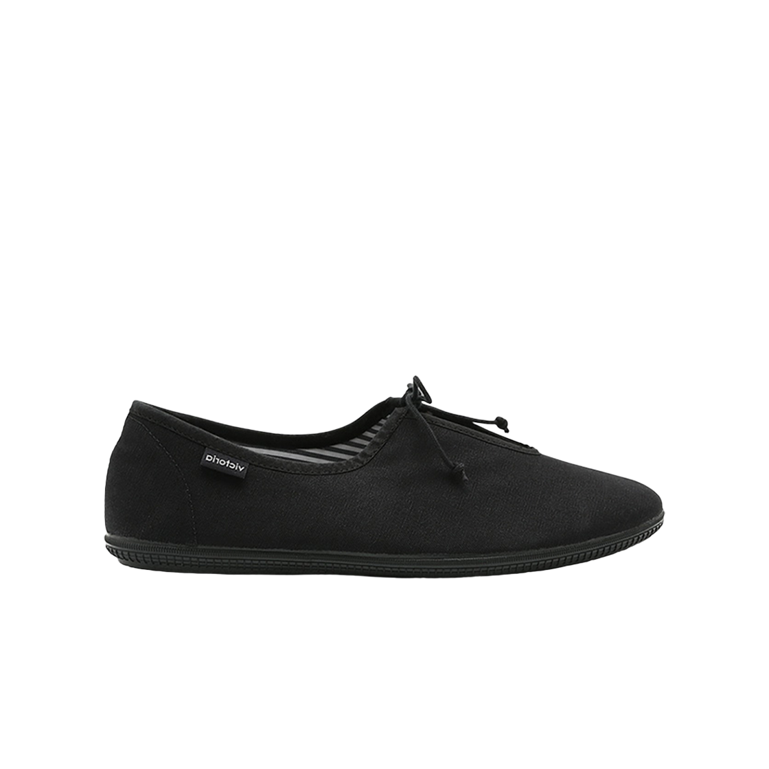 빅토리아 슈즈 우먼 리본 발레리나 스니커즈 네그로(Victoria Shoes Women Ribbon Bailarina Sneakers Negro)