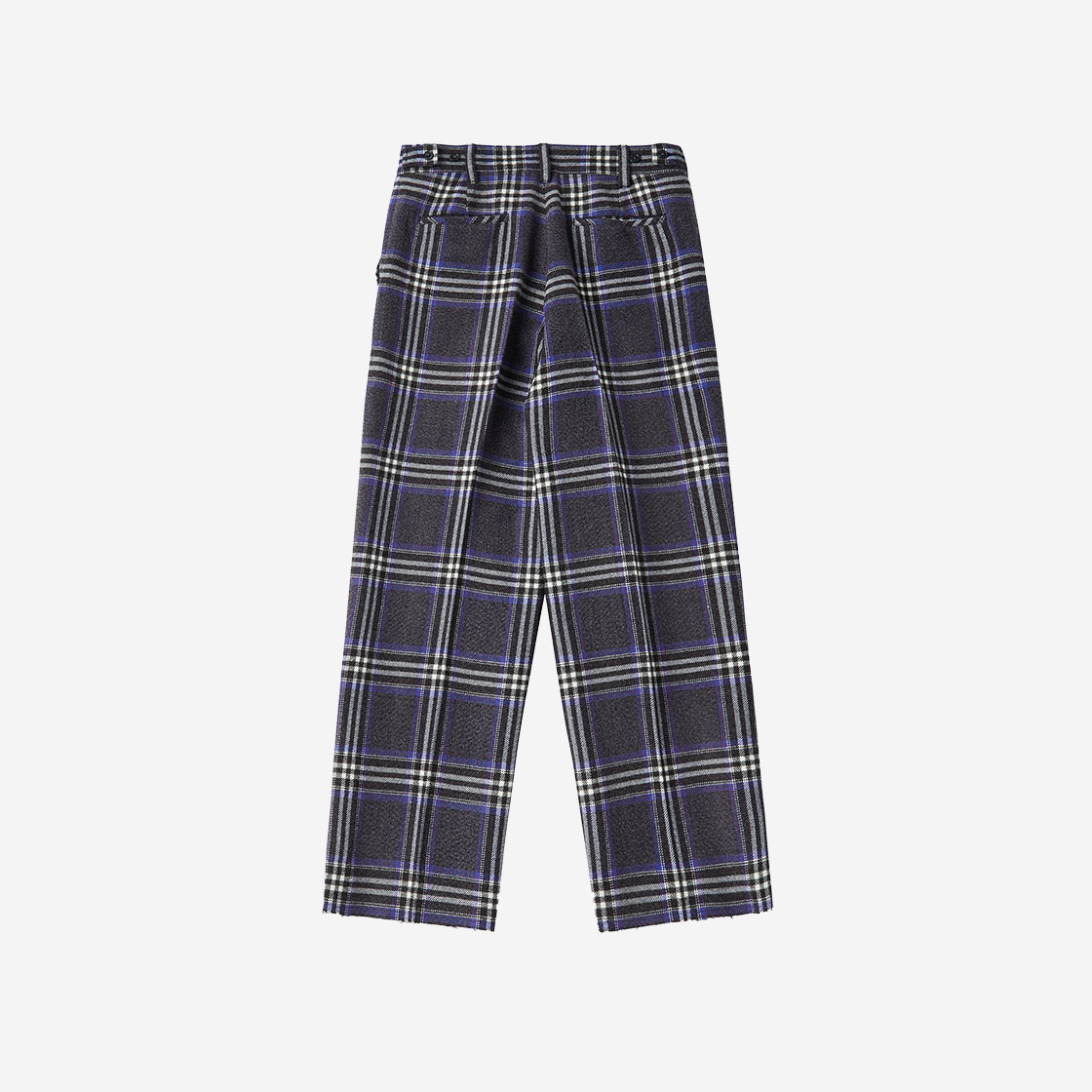 엔 아카이브 아카이브 더블 페이스 컷팅 체크 팬츠 멀티(N ARCHIVE Archive Double Face Cutting Check Pants Multi) - 2