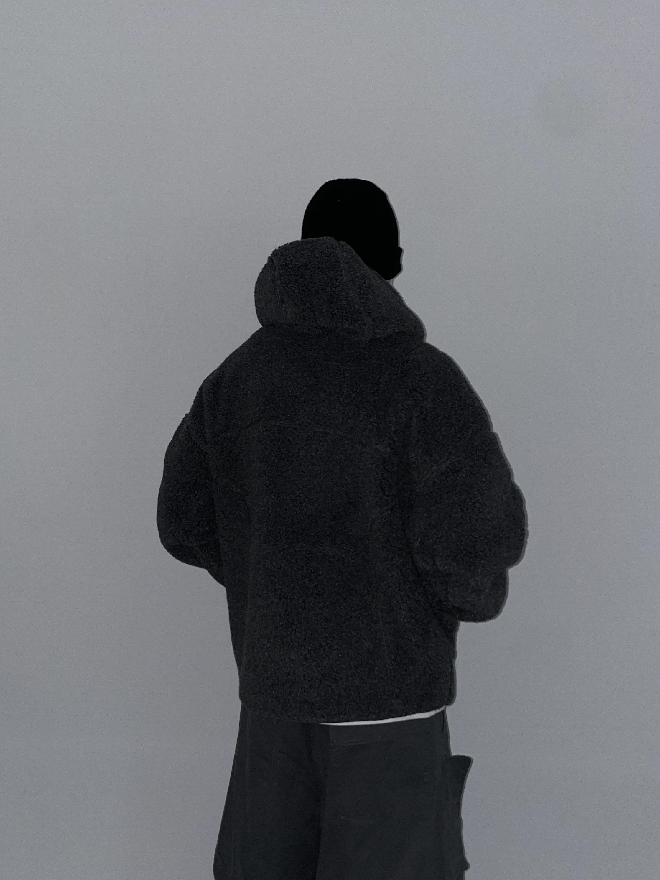 Balenciaga Cargo Sneakers White Grey, Supreme Loose Gauge Beanie Black 착용 스타일 - 3