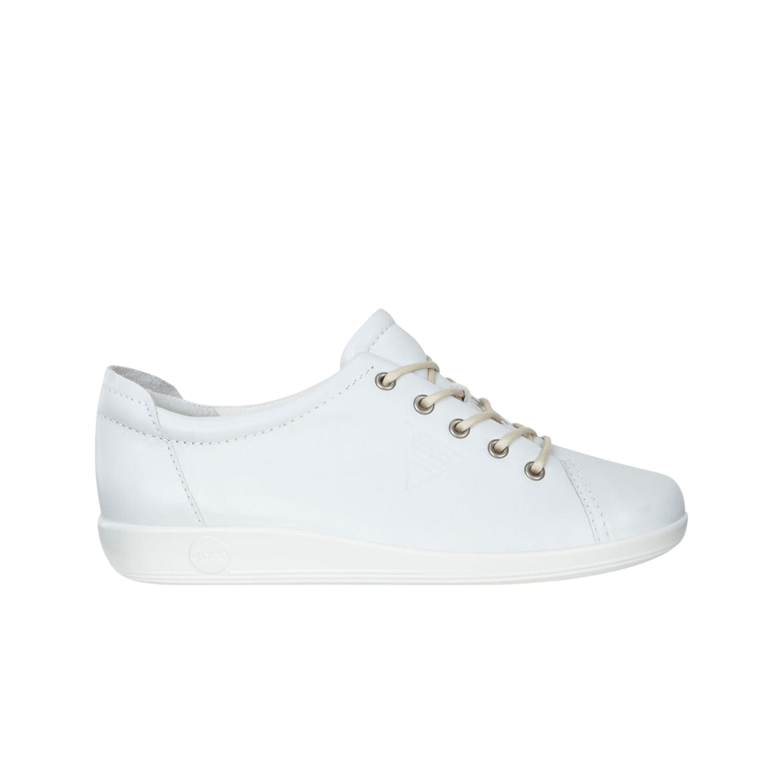 206503-01007 (W) Ecco Soft 2 Shoes White