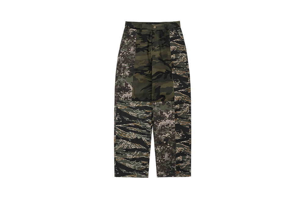 【AJO AJOBYAJO】23FW★ Camouflage Mixed Pants AJO AJOBYAJO】23FW☆ Camouflage Mixed Pants (AJO AJOBYAJO