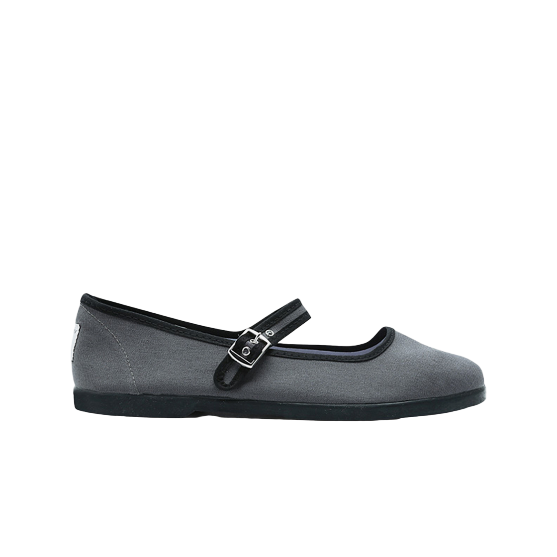 빅토리아 슈즈 X 크로우캐년 우먼 쿵푸 베일라리나 로나 안트라시타(Victoria Shoes X Crowcanyon Women Gong-Fu Bailarina Lona Antracita)