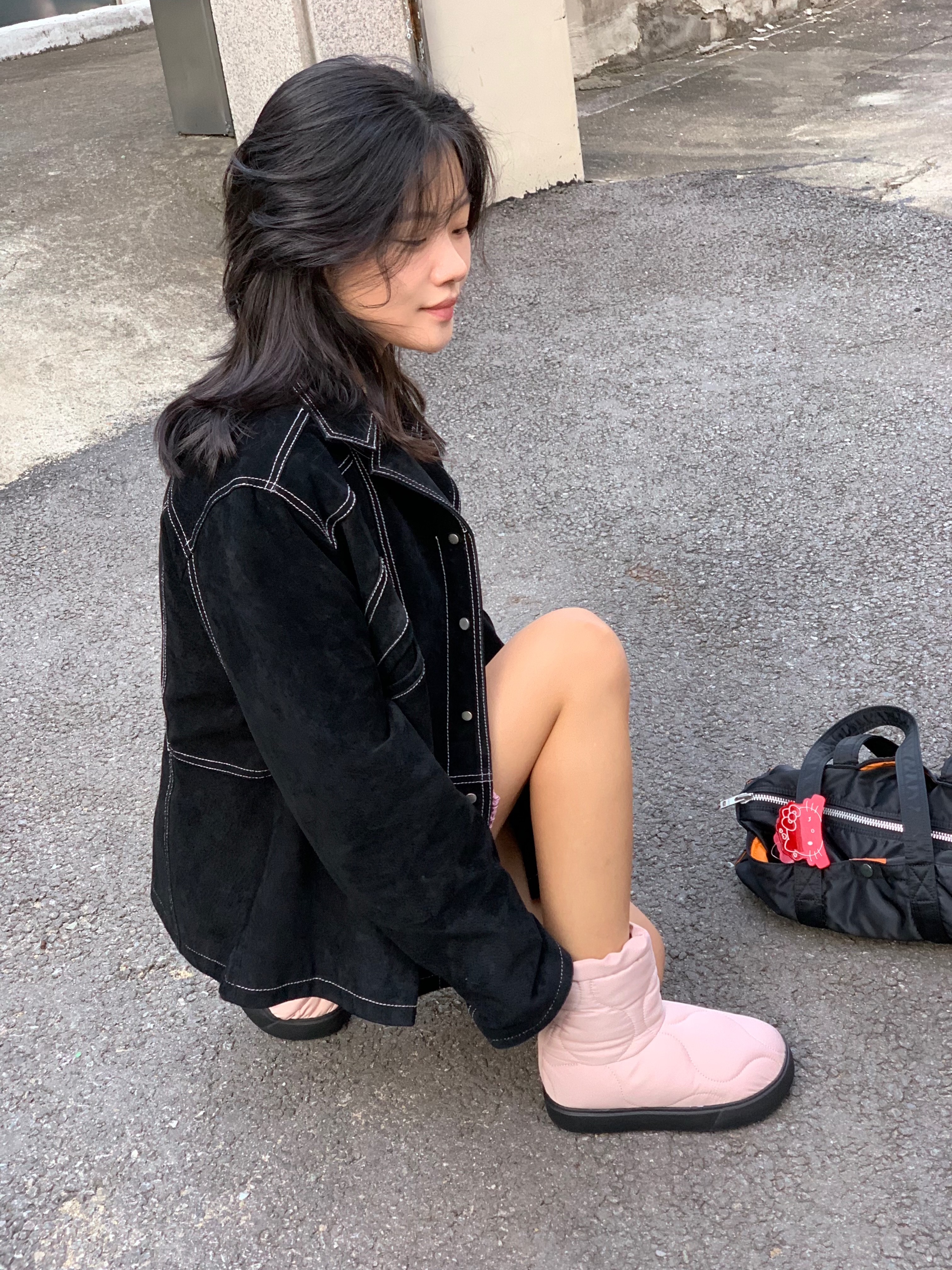Porter Tanker Duffle Bag L Black, Keds Cloud Padded Boots 2 Pink 착용 스타일