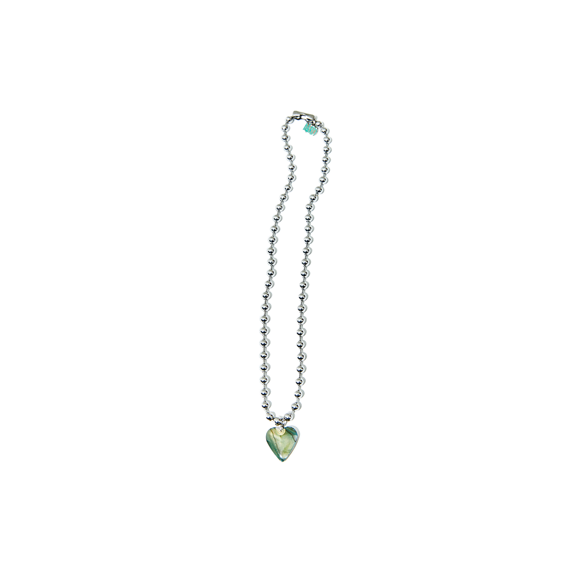 #53 NiRO.SERENDiPiTY Heart Mother Of Pearl Necklace #53