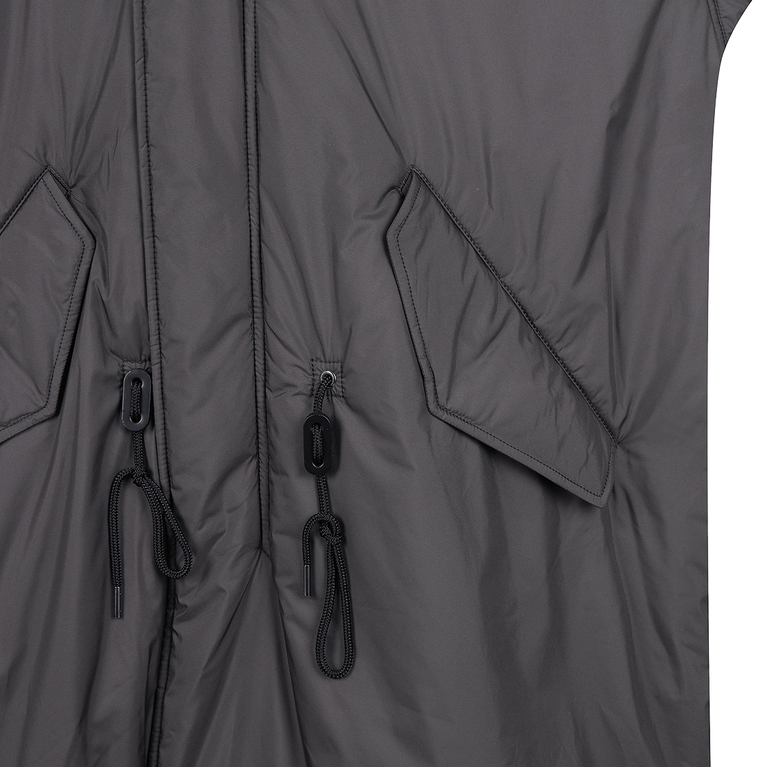 FISH TAIL COAT（SEVEN BY SEVEN） FISH TAIL COAT - Silk / Nylon - | SEVEN BY SEVEN