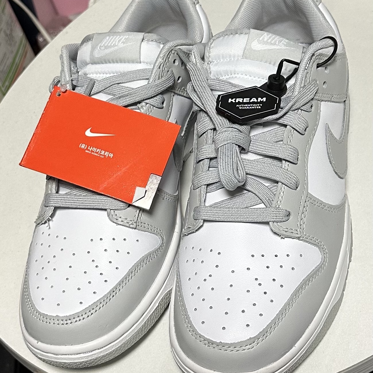 Nike Dunk Low Retro Grey Fog 착용 스타일