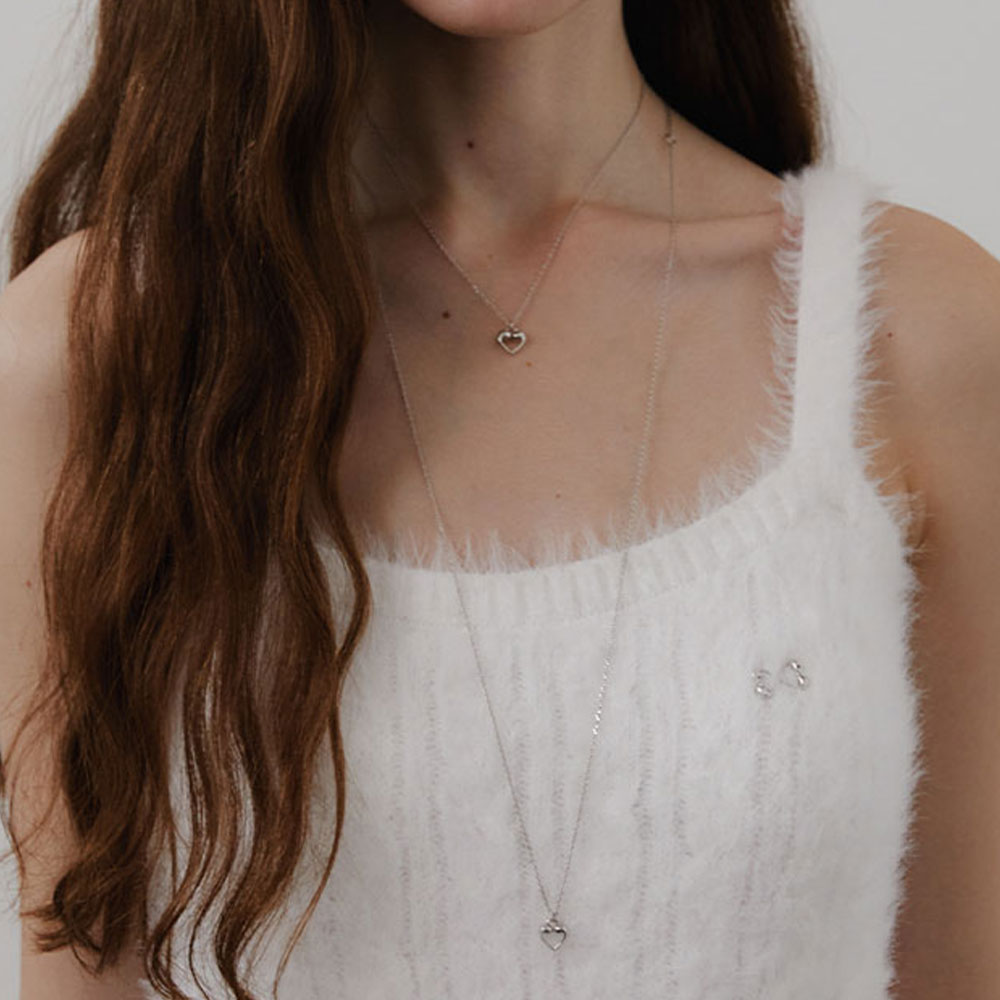 러브미몬스터 몬트 롱 체인 넥크리스 실버(lovememonster Mont Long Chain Necklace Silver) - 3