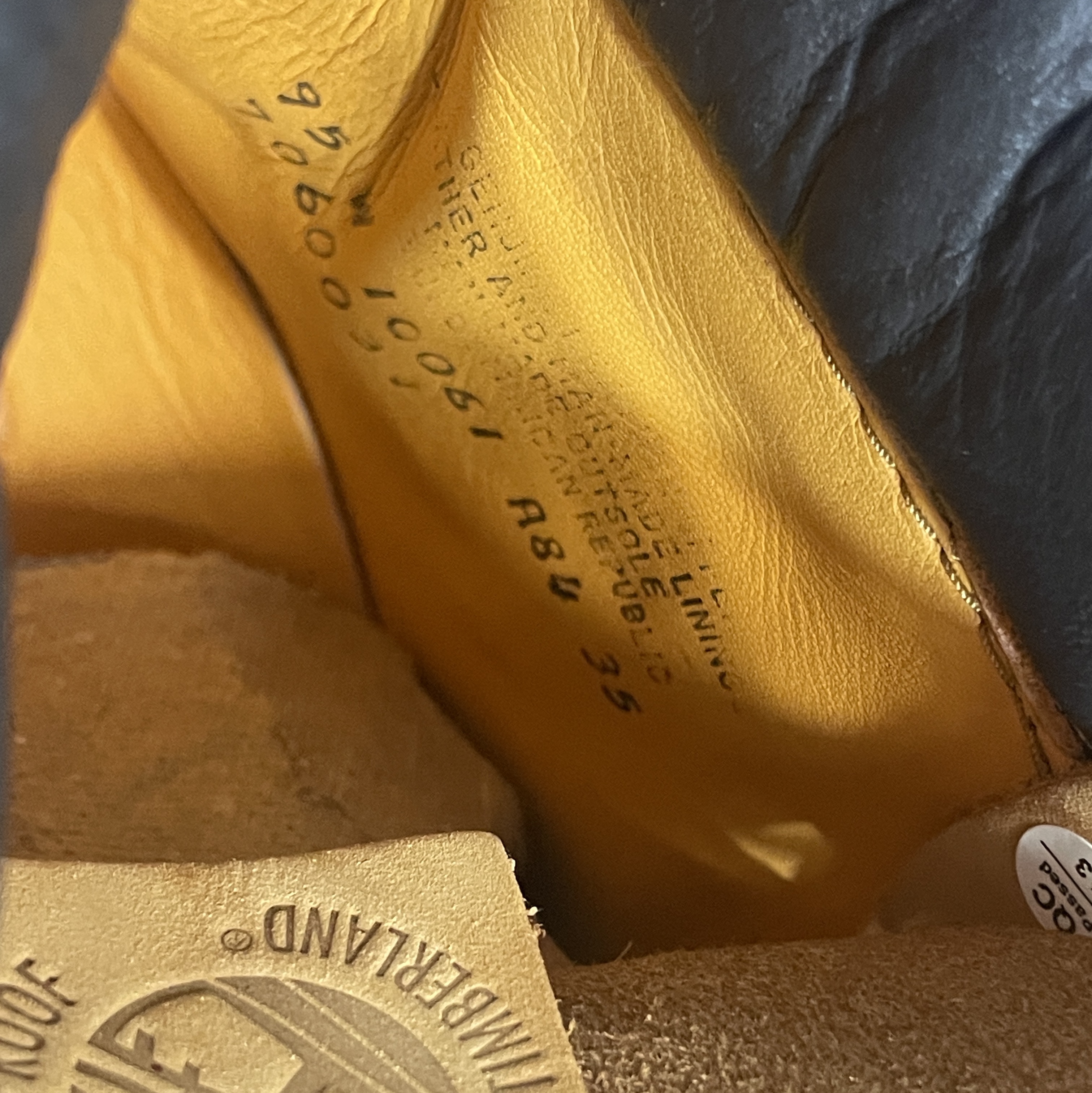 Timberland Premium 6 inch Waterproof Boot Wheat Nubuck - Wide 착용 스타일 - 1