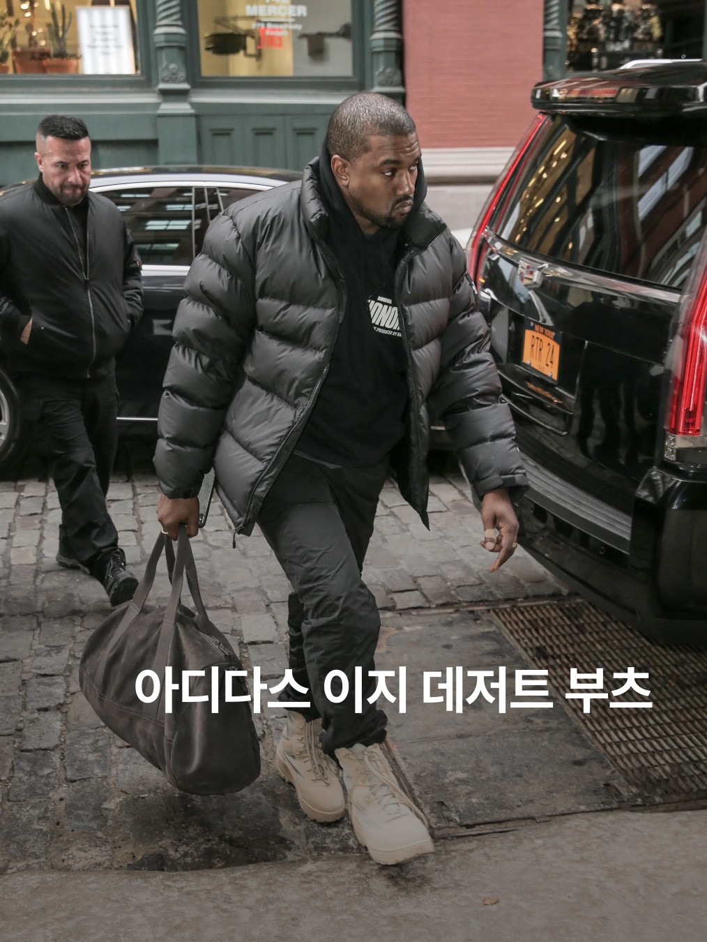 Yeezy YZY Pods Black, Nike Air Yeezy 2 Red October 착용 스타일 - 7