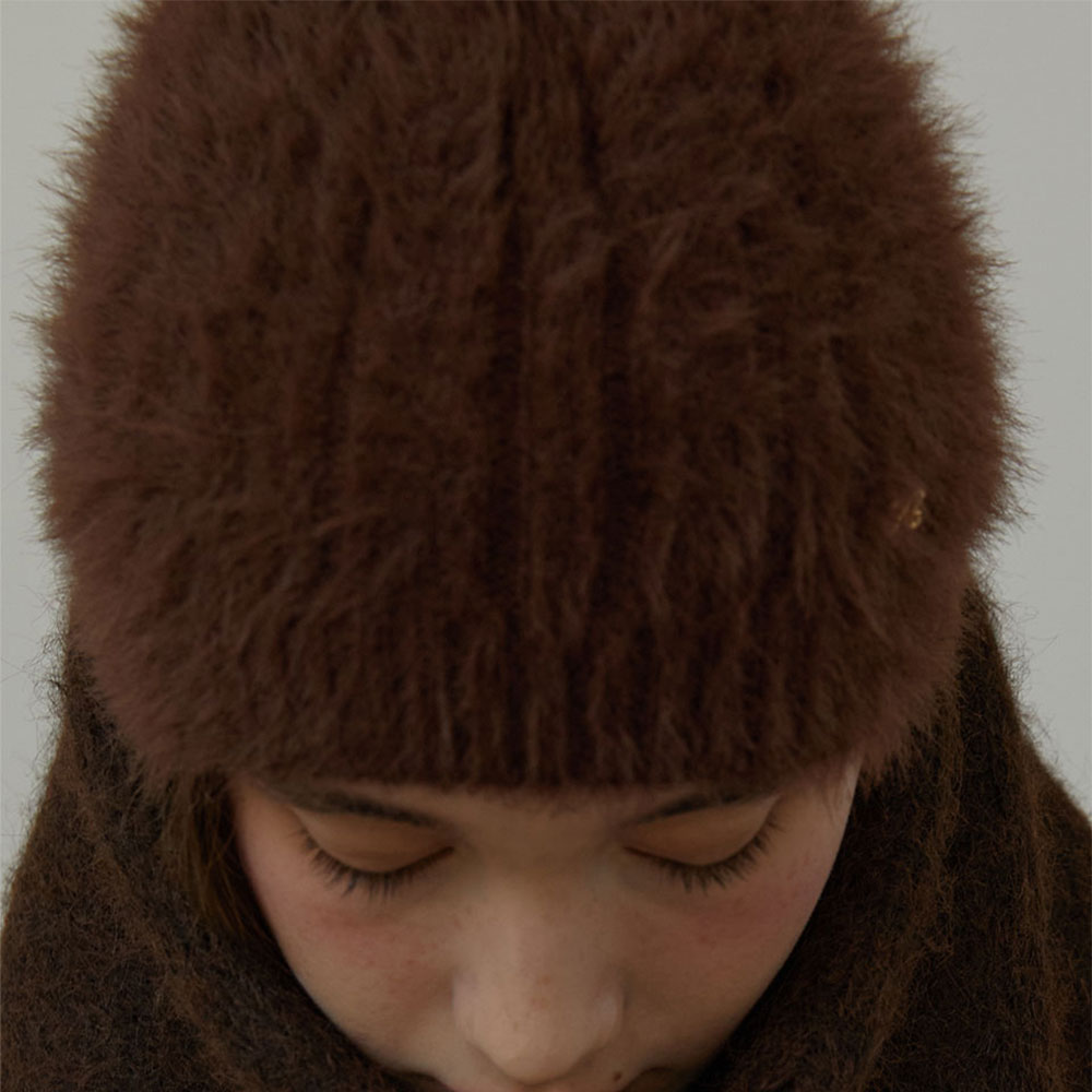 러브미몬스터 프리티 엔젤 비니 브라운(lovememonster Pretty Angel Beanie Brown) - 4