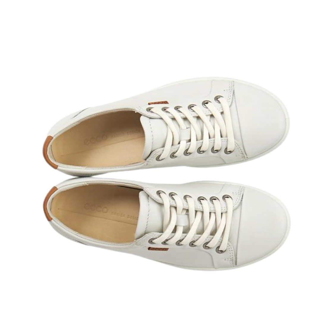 (W) 에코 소프트 7 슈즈 화이트((W) Ecco Soft 7 Shoes White) - 2