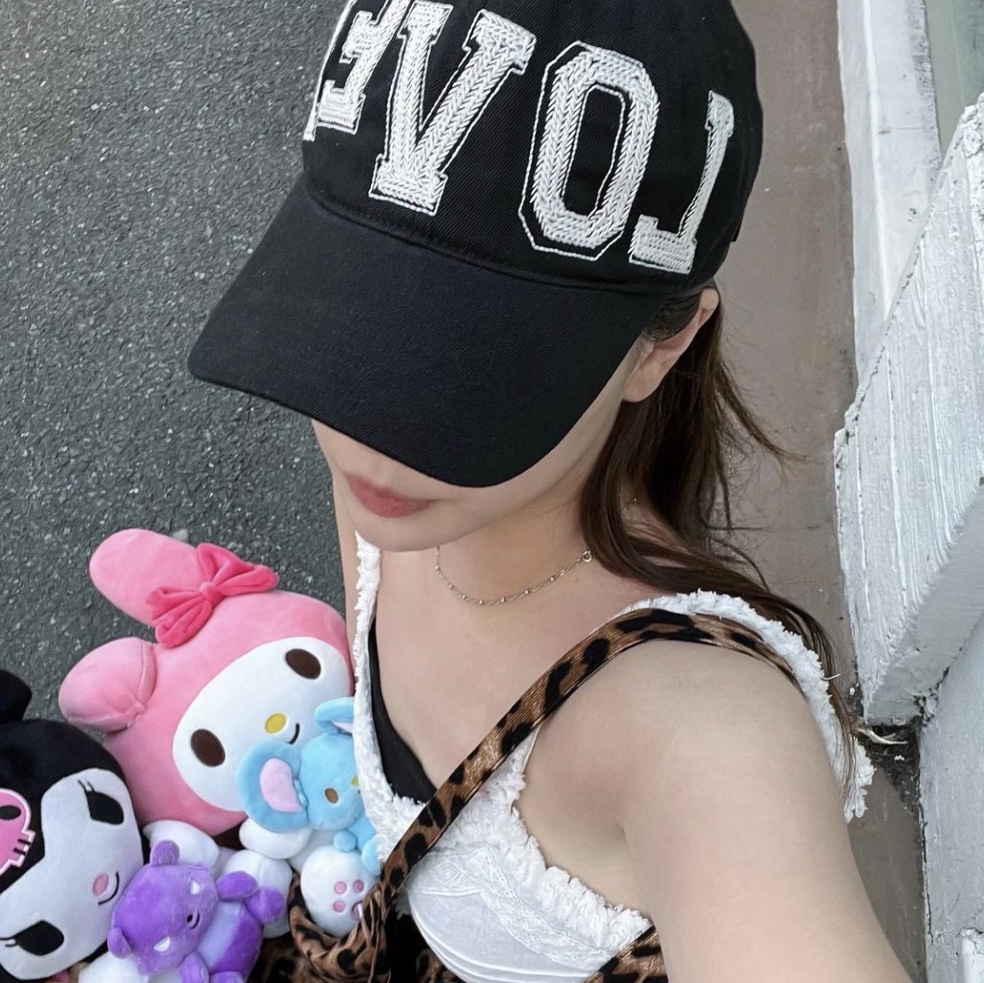 [트리플적립] PACOSPLY Lover E3 Cap Black, PACOSPLY Lover E3 Cap Navy 착용 스타일