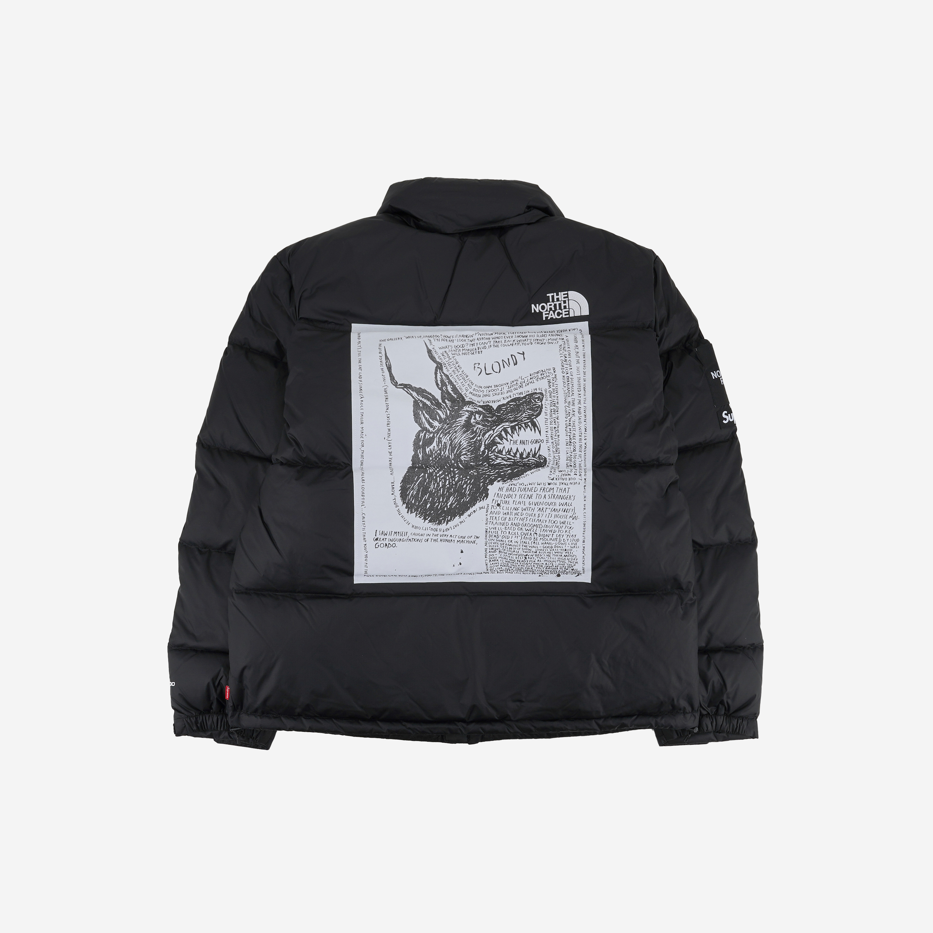Supreme x The North Face Nuptse Jacket Black - 24FW