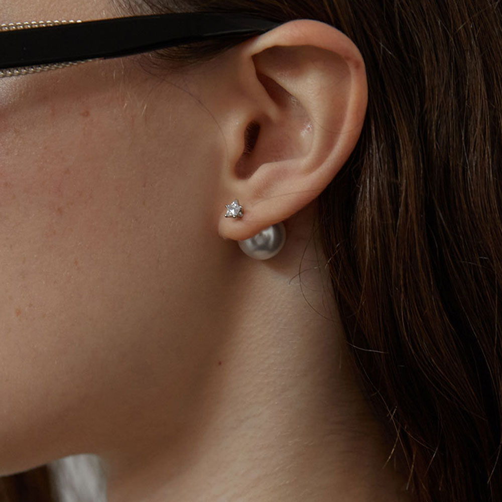 러브미몬스터 버라이어티 펄 이어링 스타(lovememonster Variety Pearl Earrings Star) - 4