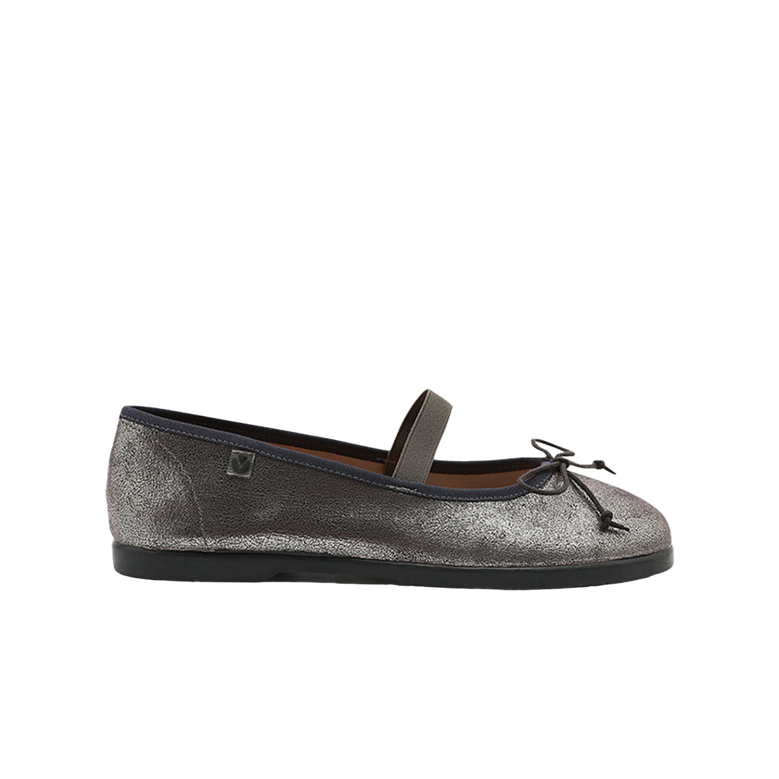 빅토리아 슈즈 우먼 쿵푸 리본 발레리나 안트라시타(Victoria Shoes Women Gong-Fu Ribbon Bailarina Antracita)
