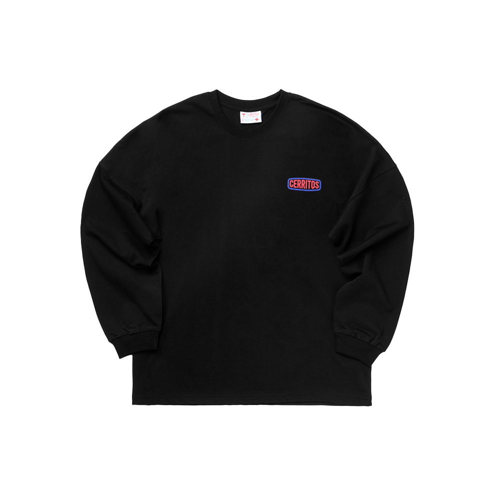 CCTTL043U0_BK Hotel Cerritos Candy Long Sleeve T-Shirt Black