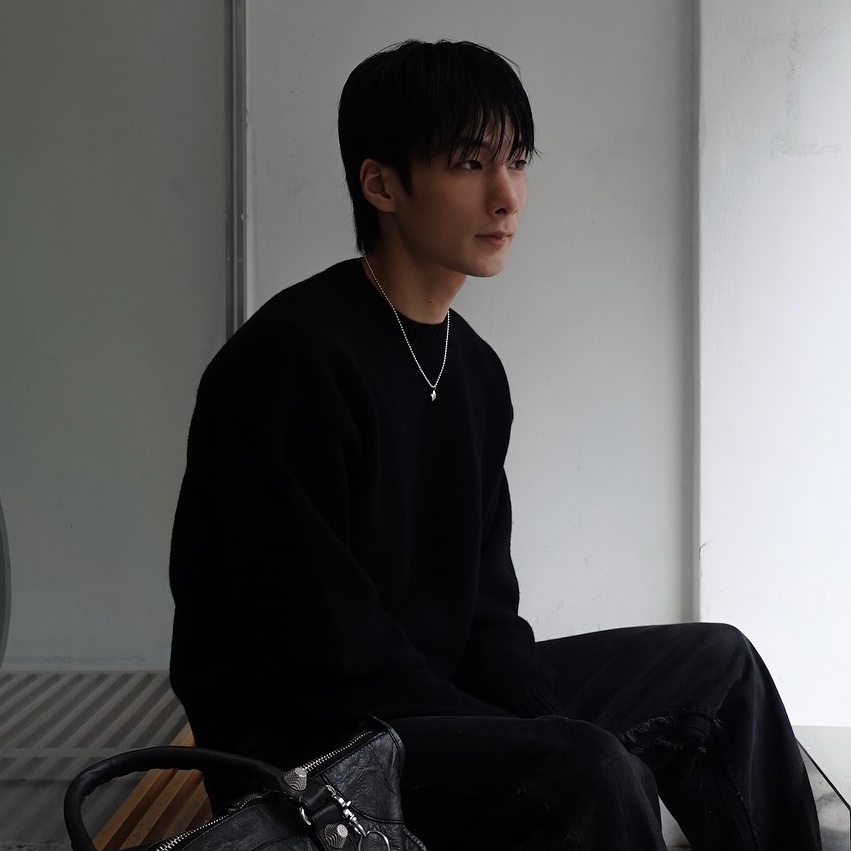 Scudo Vintage Mini Two Star Necklace ์ฐฉ์ฉ ์คํ์ผ - 1