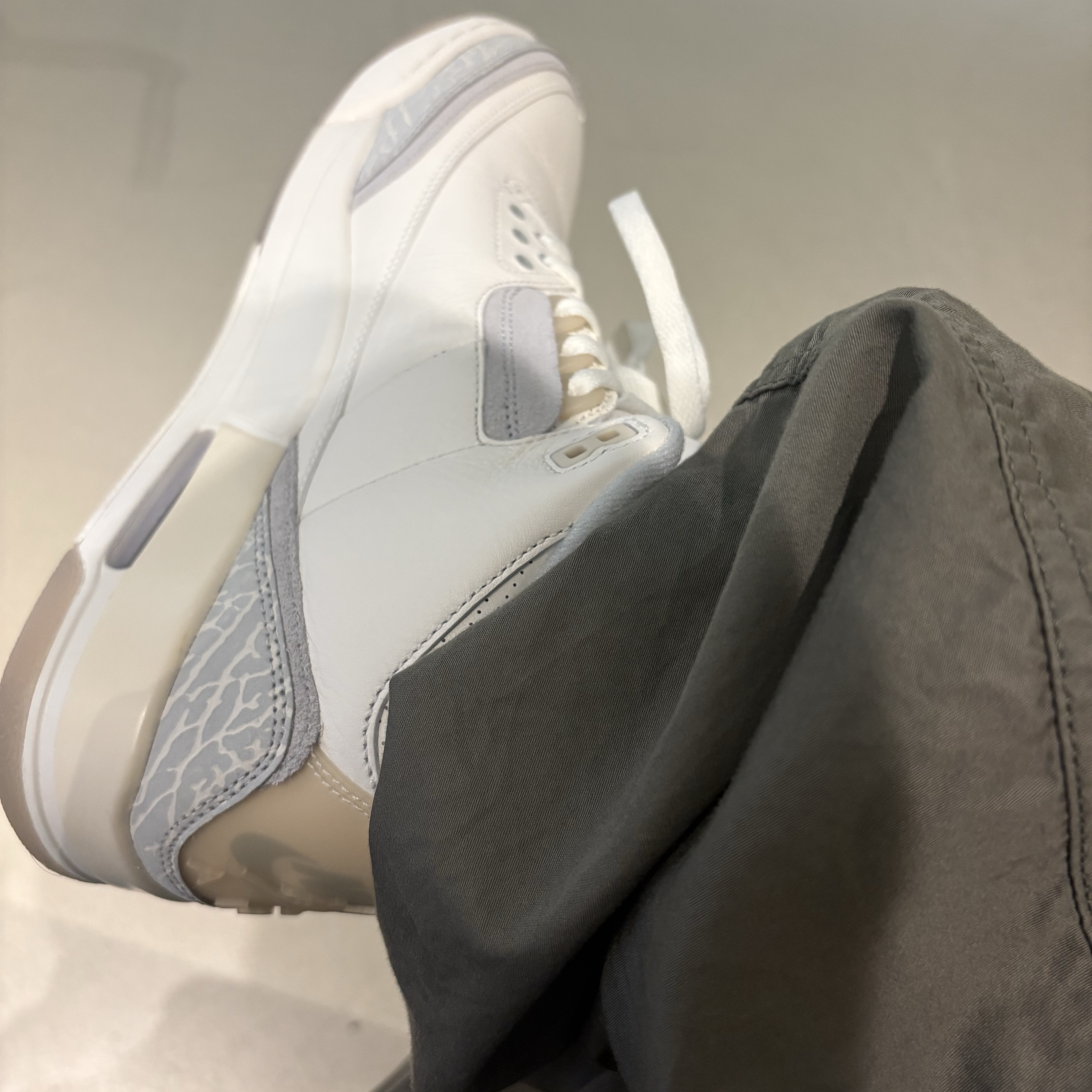 Jordan 3 Retro Craft Ivory 착용 스타일