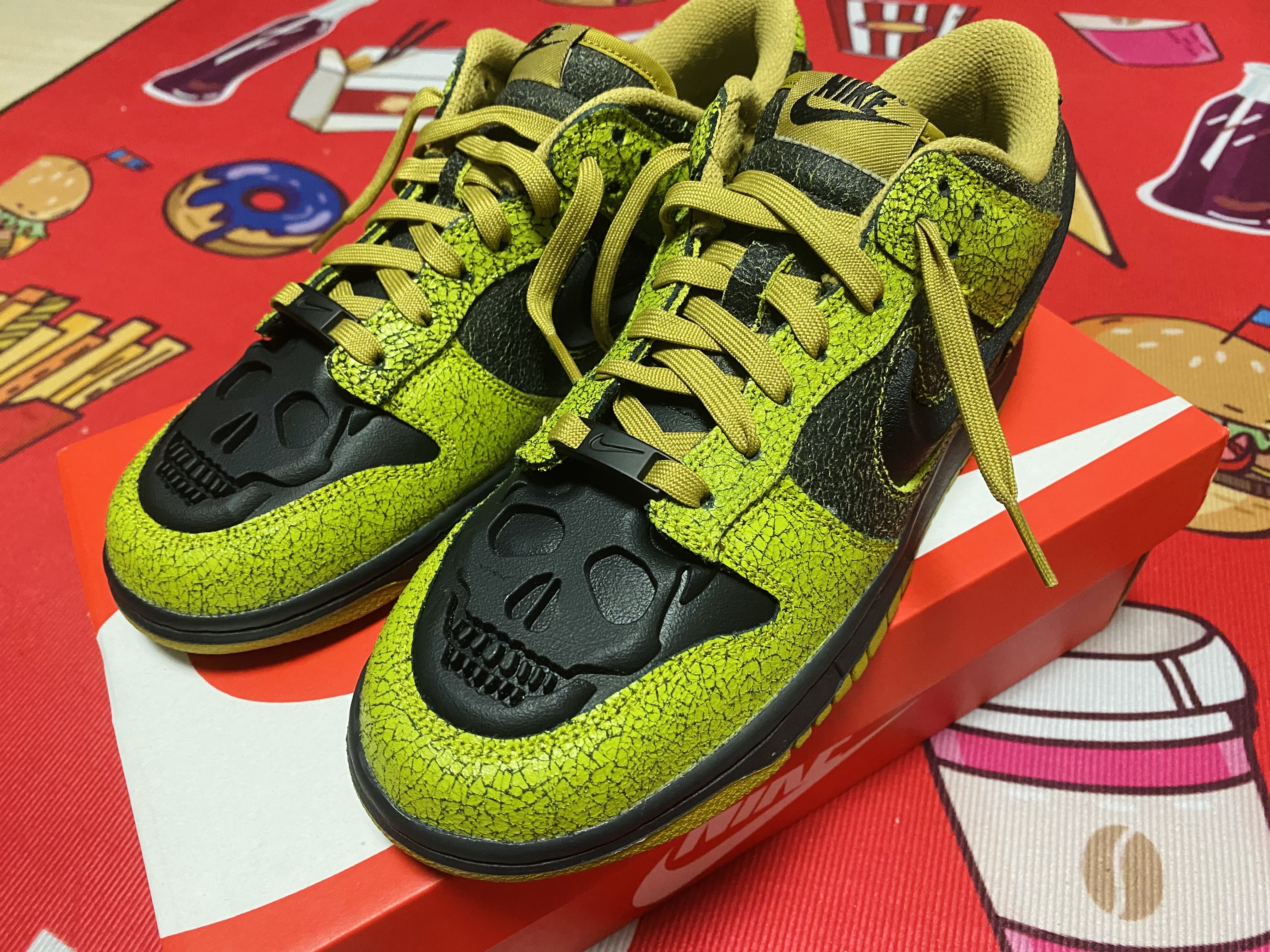 Nike Dunk Low Retro QS Halloween 착용 스타일