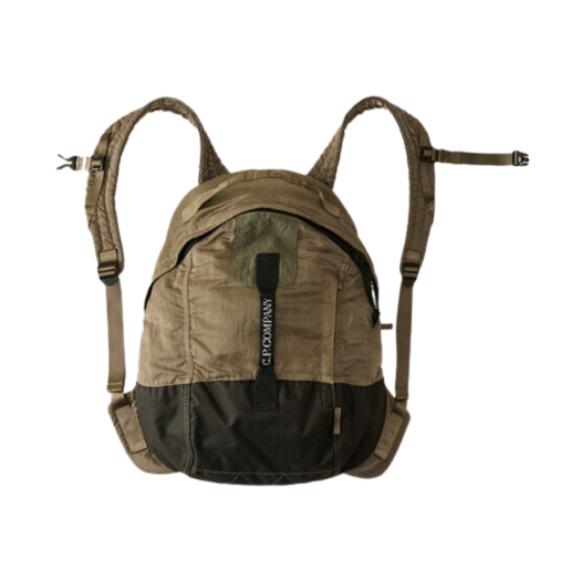 C.P. Company Nylon B Rounded Backpack Walnut Beige - 24FW