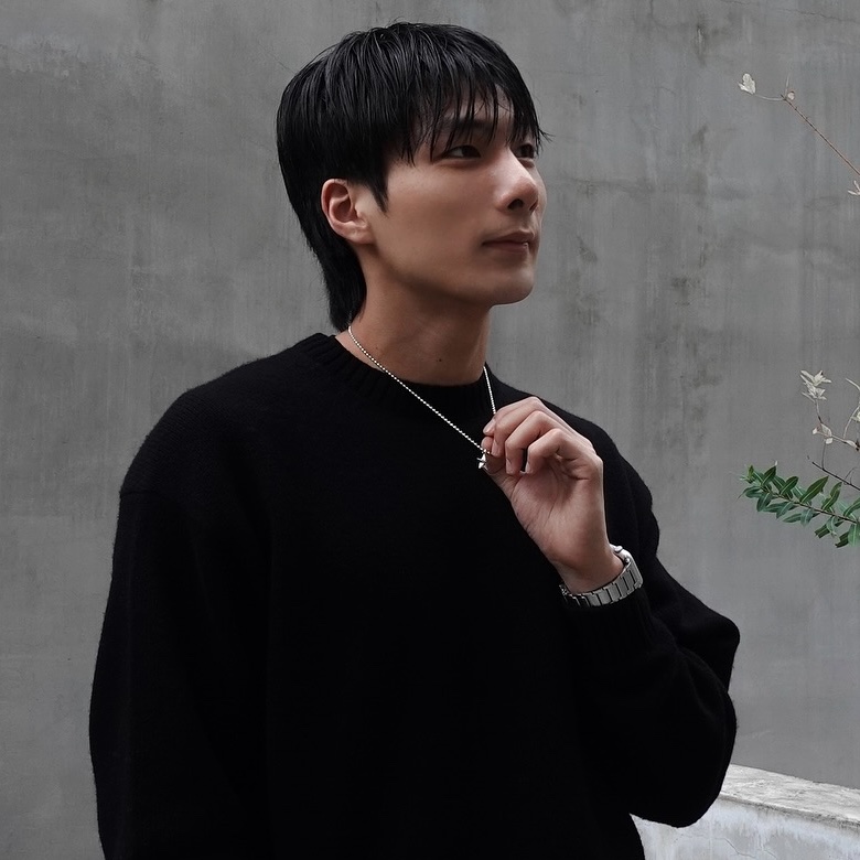 Scudo Vintage Mini Two Star Necklace ์ฐฉ์ฉ ์คํ์ผ - 2