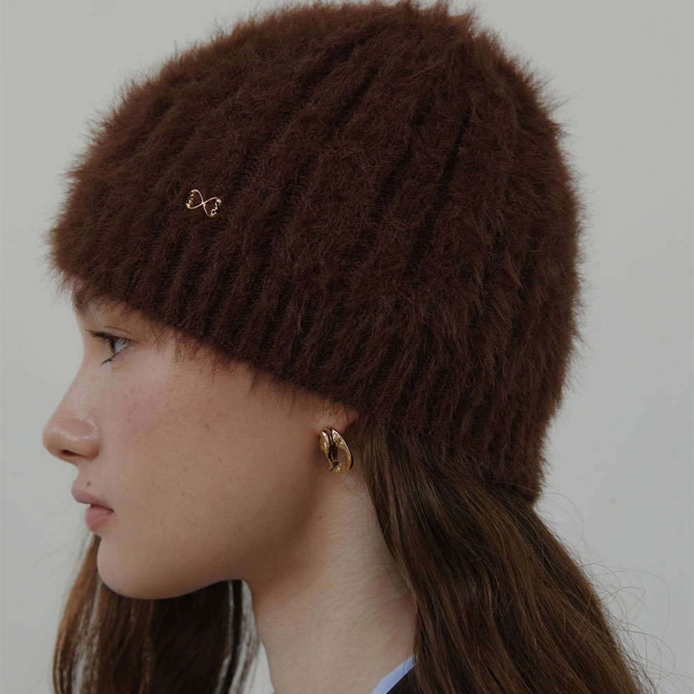 러브미몬스터 프리티 엔젤 비니 브라운(lovememonster Pretty Angel Beanie Brown) - 3