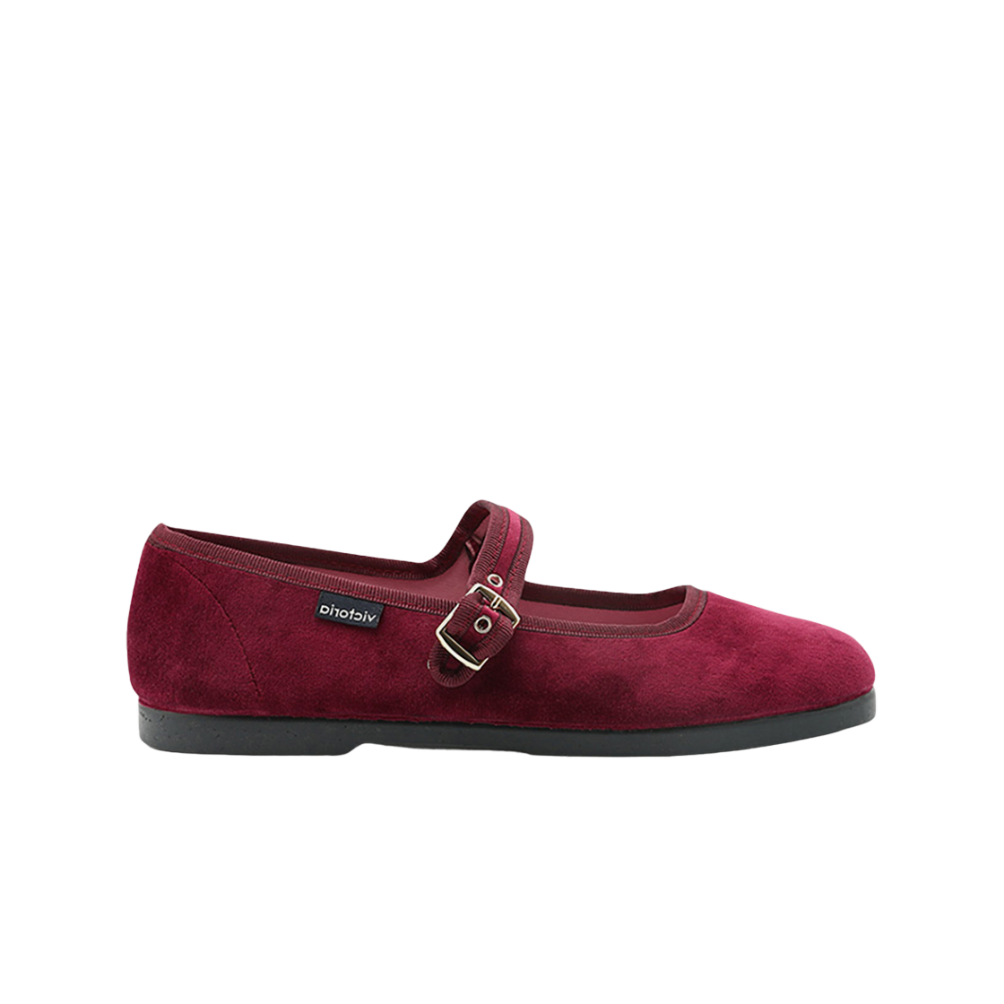 빅토리아 슈즈 우먼 쿵푸 베일라리나 로나 부르도(Victoria Shoes Women Gong-Fu Bailarina Lona Burdeos)