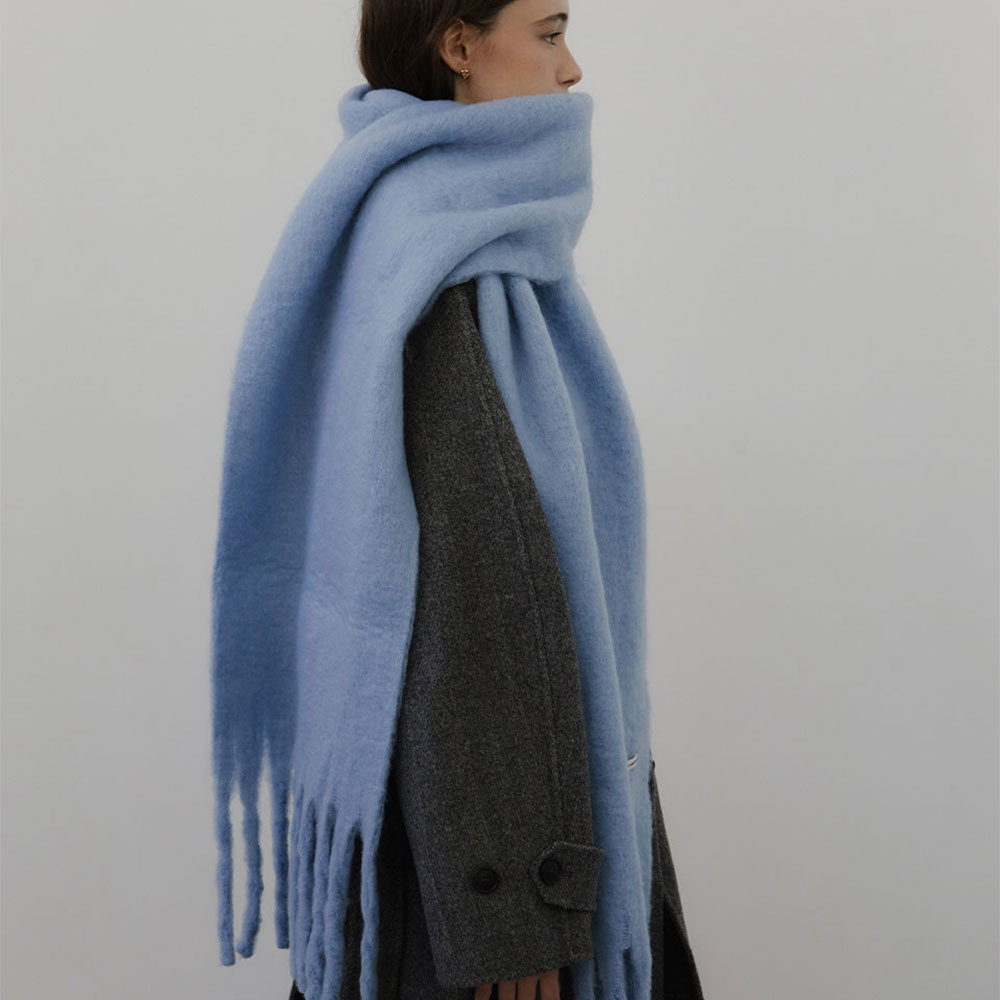 러브미몬스터 빅마마 머플러 더스티블루(lovememonster Big Mama Muffler Dusty Blue) - 3