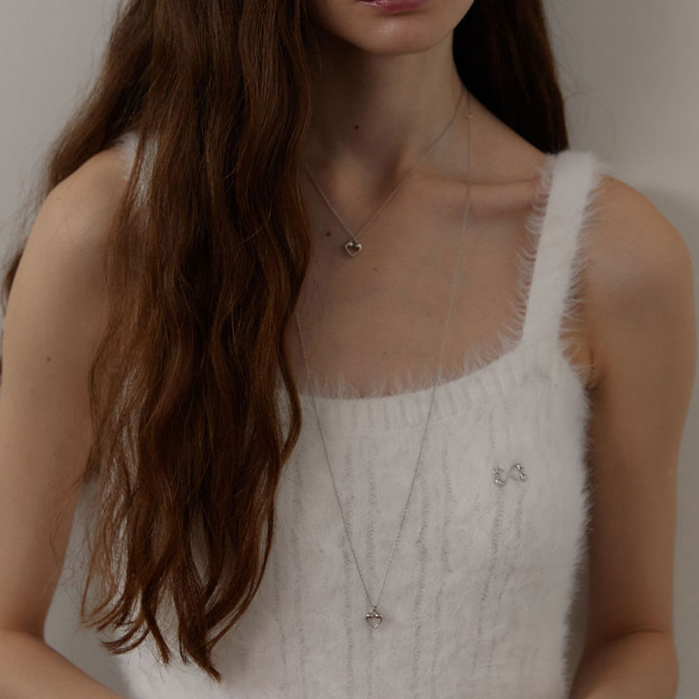 러브미몬스터 몬트 롱 체인 넥크리스 실버(lovememonster Mont Long Chain Necklace Silver) - 2