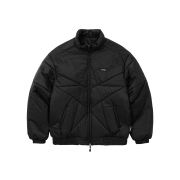 AJOBYAJO Star Padded Jacket Black
