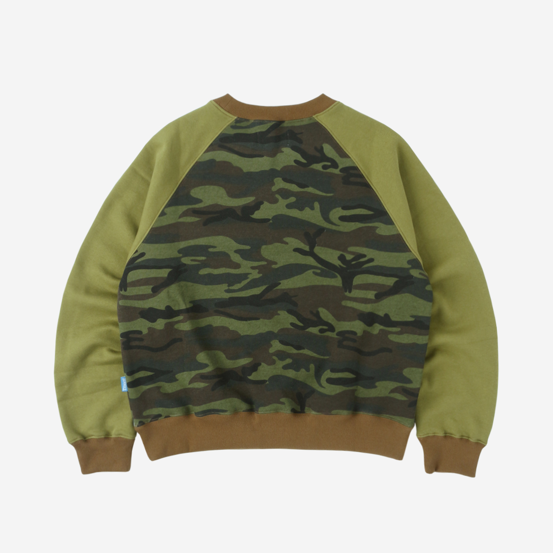 써넥트 W.A.M. 래글런 스웨트셔츠 그린(SUNNECT W.A.M. Raglan Sweatshirt Green) - 2