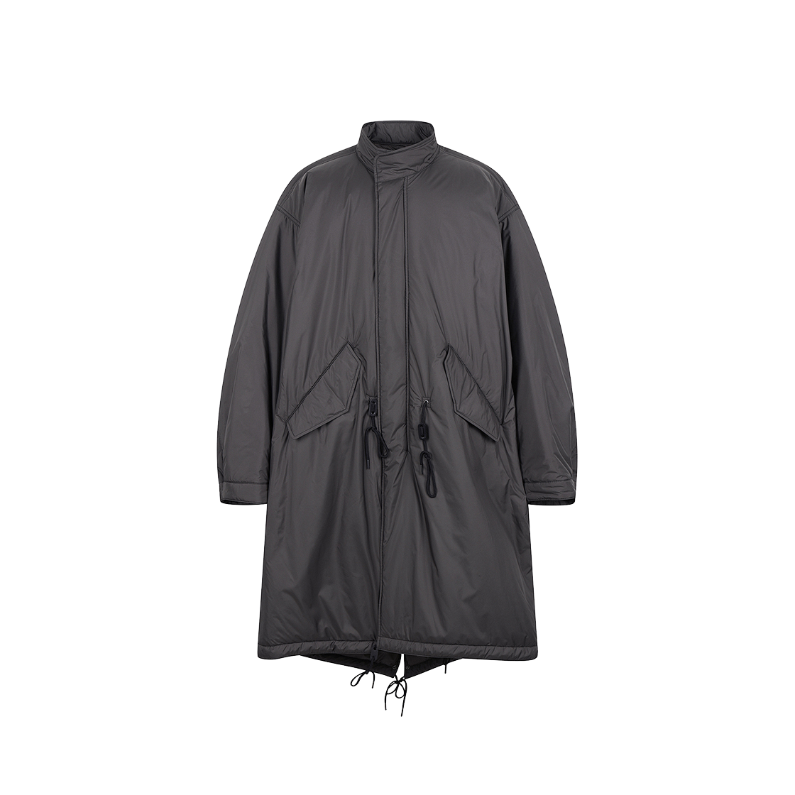 세븐바이세븐 인슐레이션 피쉬 테일 코트 그레이 - 24FW(Seven By Seven Insulation Fish Tail Coat Grey - 24FW)