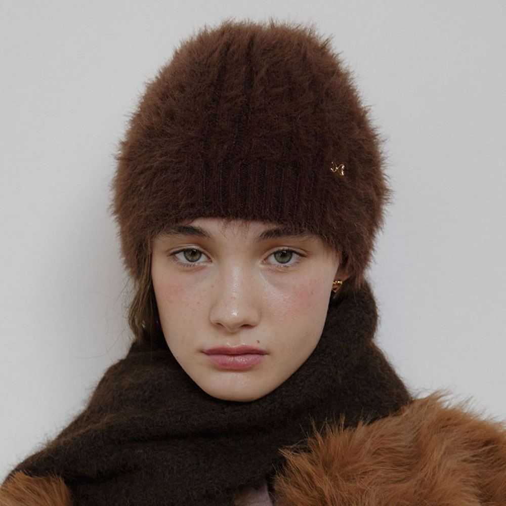 러브미몬스터 프리티 엔젤 비니 브라운(lovememonster Pretty Angel Beanie Brown) - 5