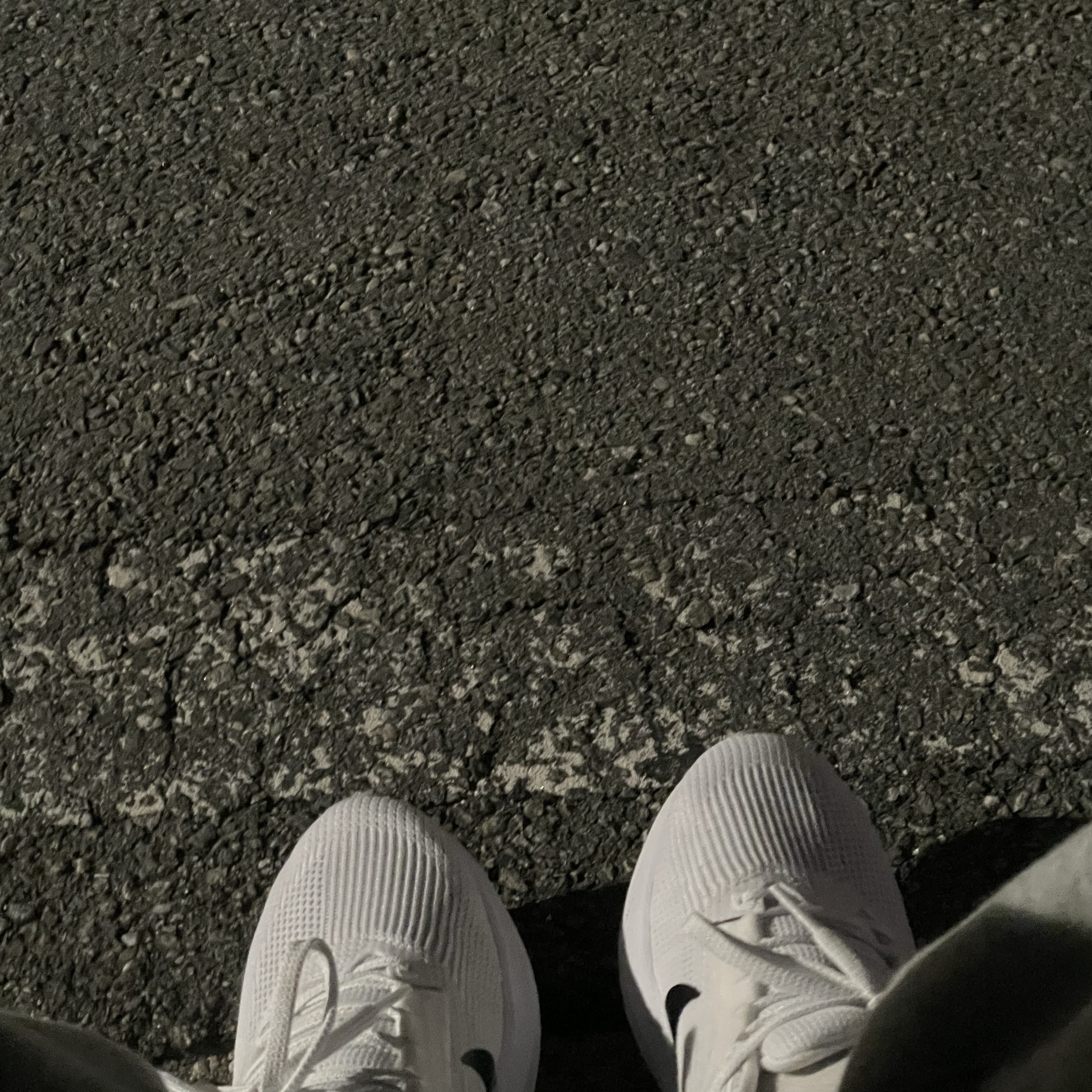 Nike Air Zoom Pegasus 40 White Wolf Grey 착용 스타일