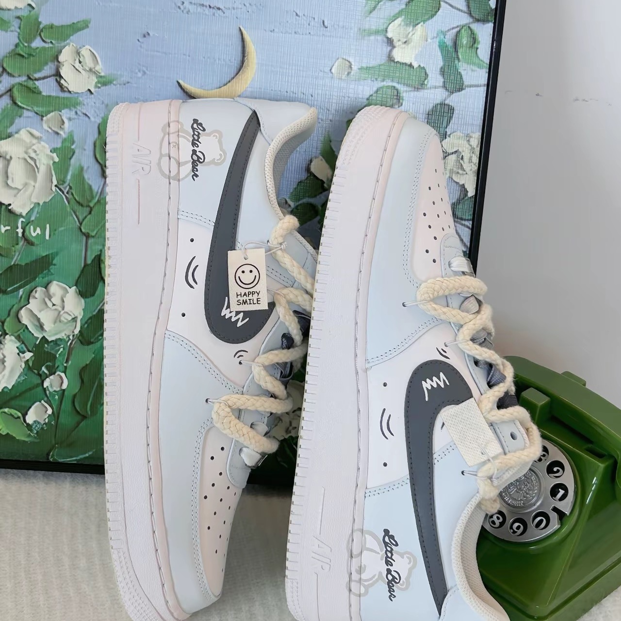 Nike Air Force 1 '07 Low White 착용 스타일 - 2