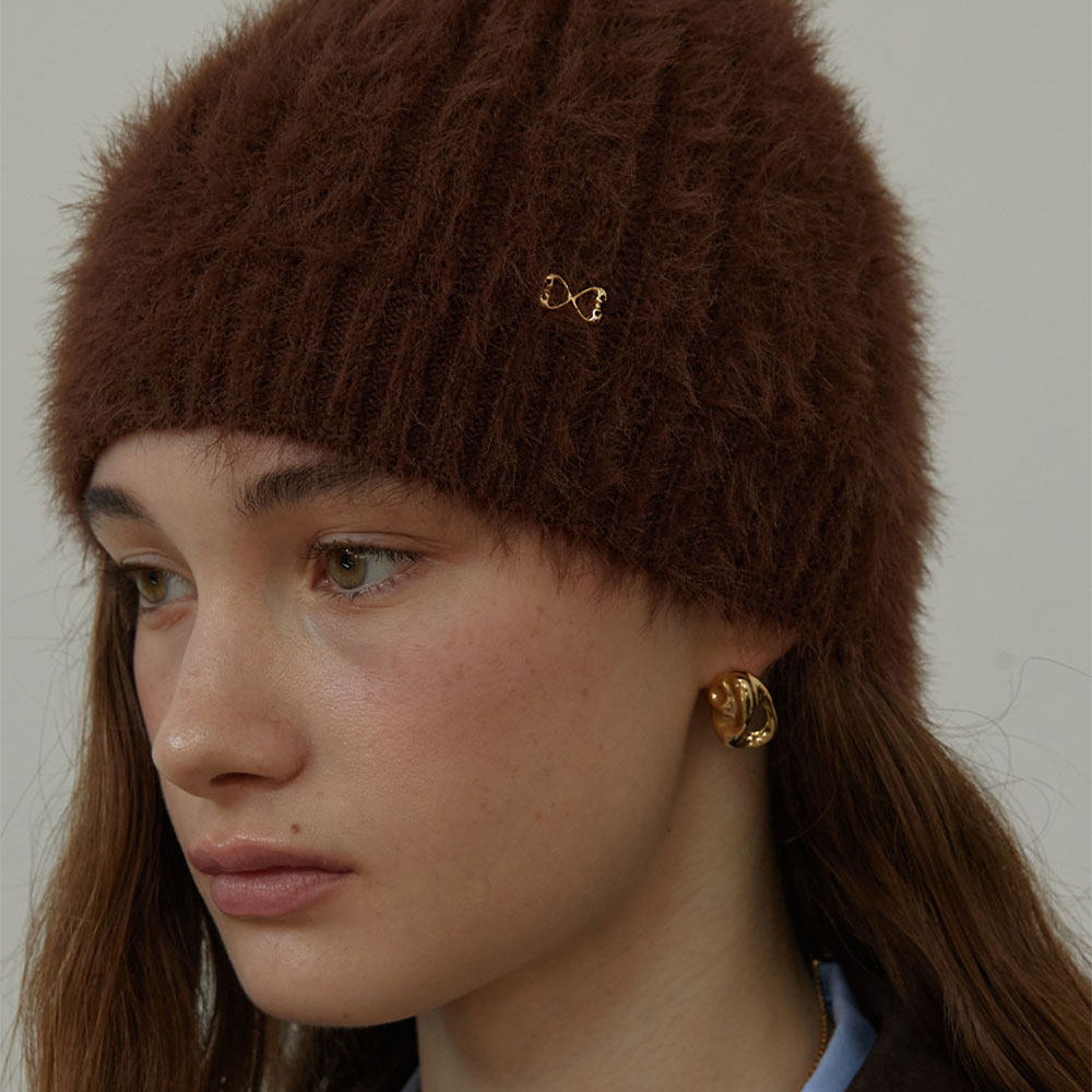 러브미몬스터 프리티 엔젤 비니 브라운(lovememonster Pretty Angel Beanie Brown) - 2