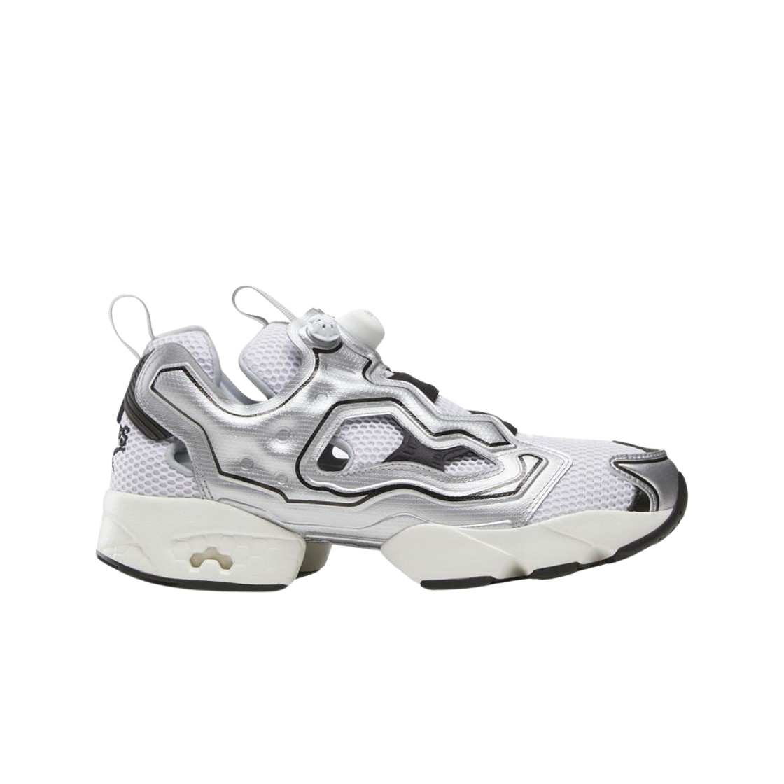 100208642 Reebok x Beams Instapump Fury 94 Silver