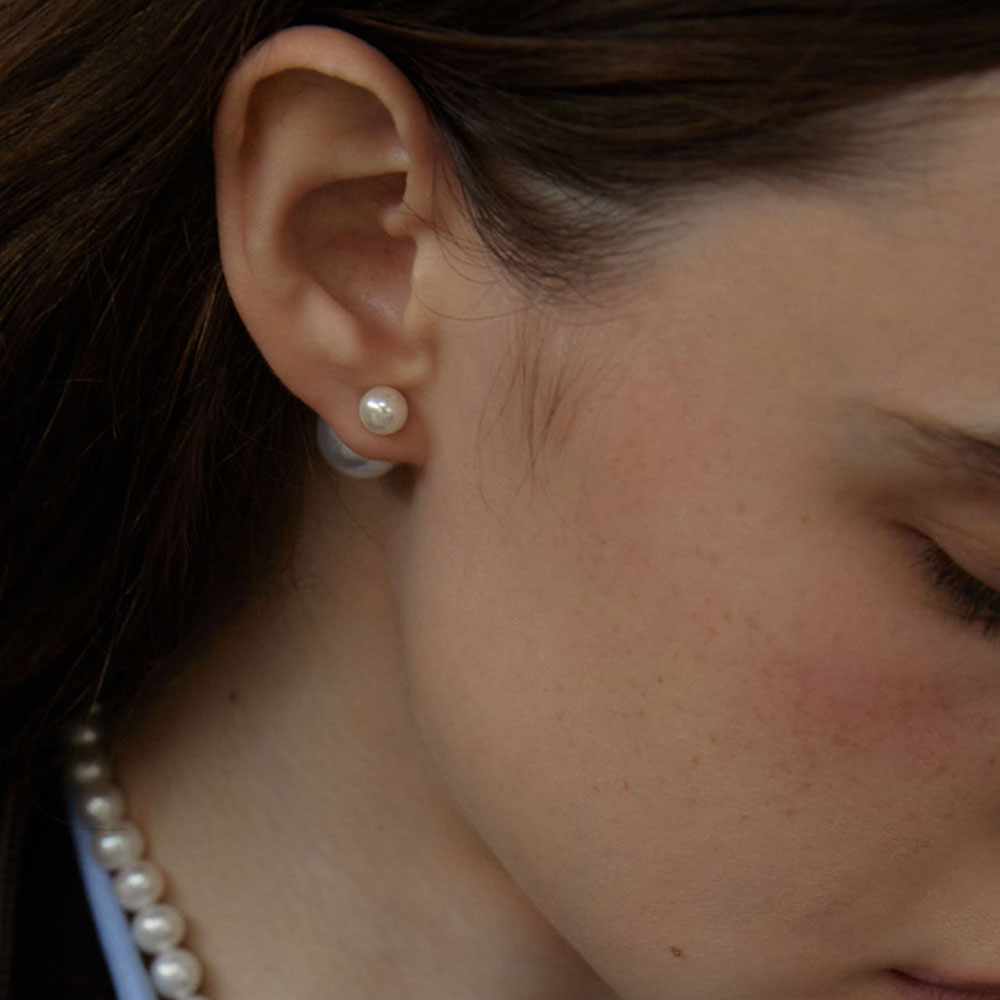 러브미몬스터 버라이어티 펄 이어링 펄(lovememonster Variety Pearl Earrings Pearl) - 2