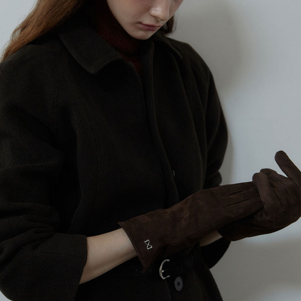 러브미몬스터 스웨이드 롱 글로브 브라운(lovememonster Suede Long Glove Brown) - 3