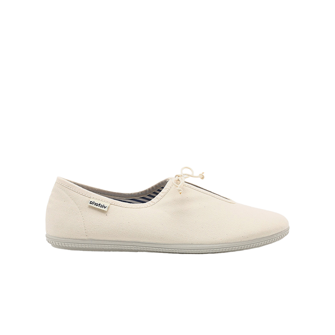 빅토리아 슈즈 우먼 리본 발레리나 스니커즈 코튼(Victoria Shoes Women Ribbon Bailarina Sneakers Cotton)