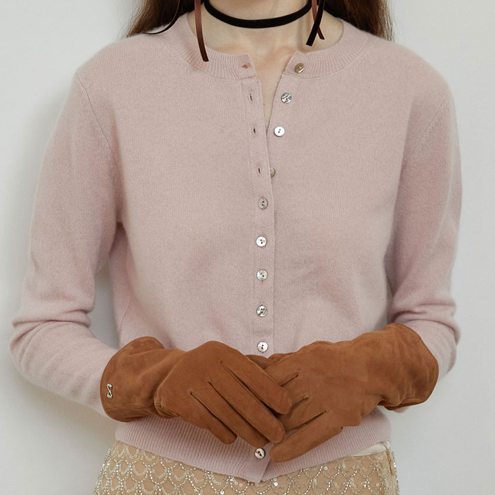 러브미몬스터 스웨이드 롱 글로브 카멜(lovememonster Suede Long Glove Camel) - 3