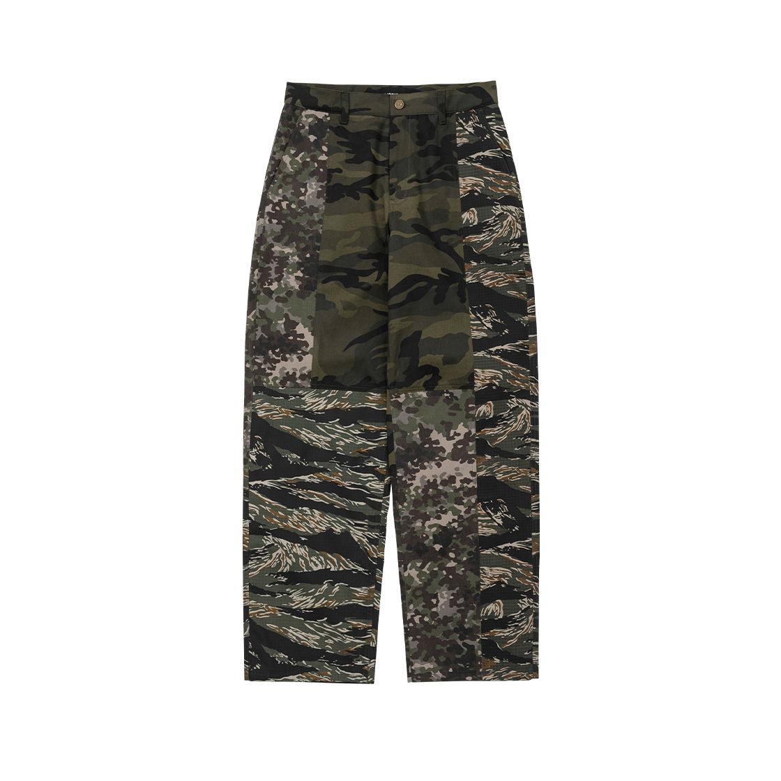 【AJO AJOBYAJO】23FW★ Camouflage Mixed Pants AJO AJOBYAJO】23FW☆ Camouflage Mixed Pants (AJO AJOBYAJO