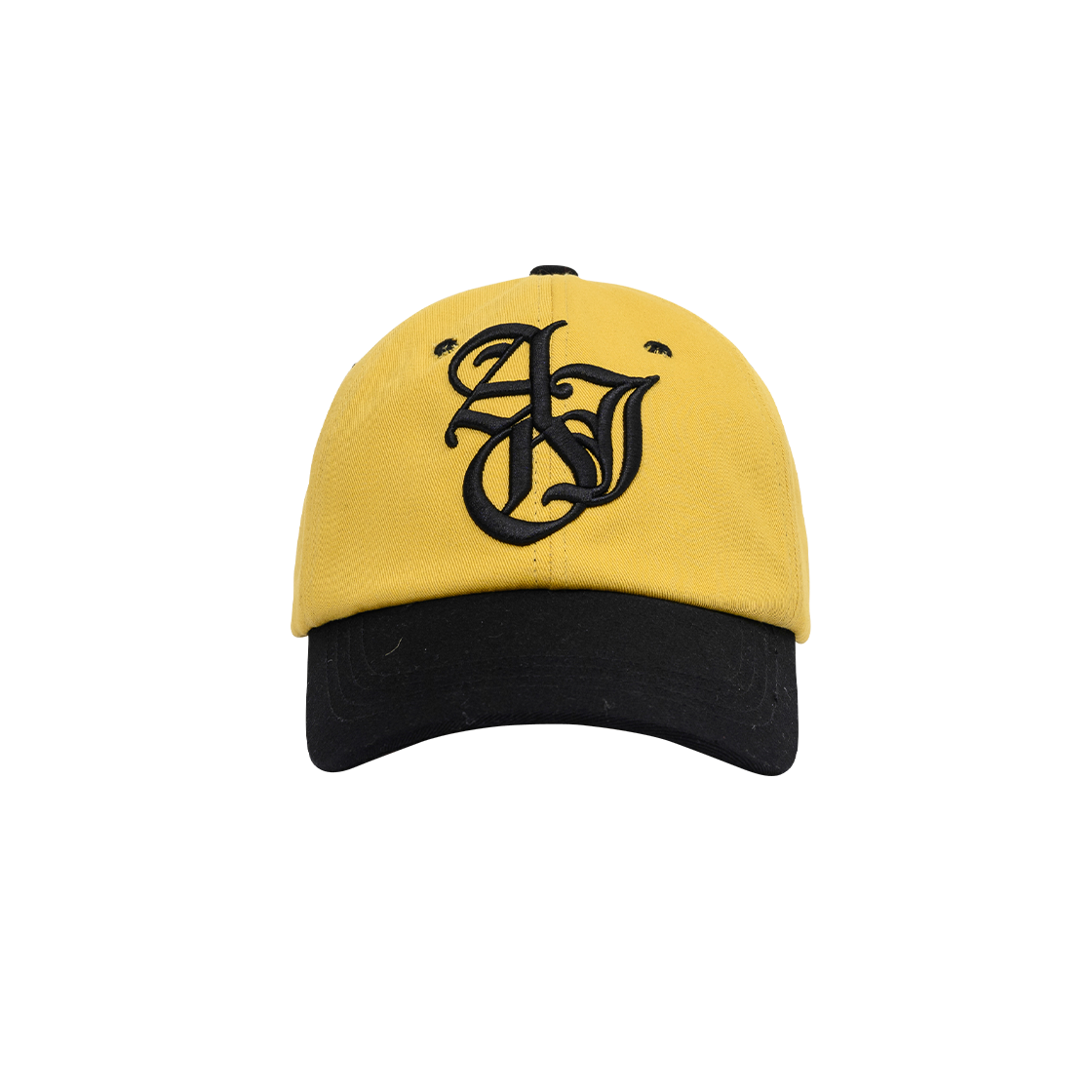 AJ234AC002YL AJOBYAJO Sporty Logo Color Mixed Cap Yellow