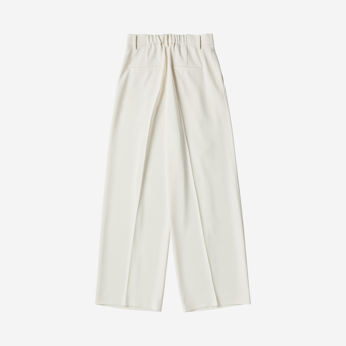 실른 하이 웨이스트 와이드 밴딩 팬츠 아이보리(SILN High Waist Wide Bandig Pants Ivory) - 2