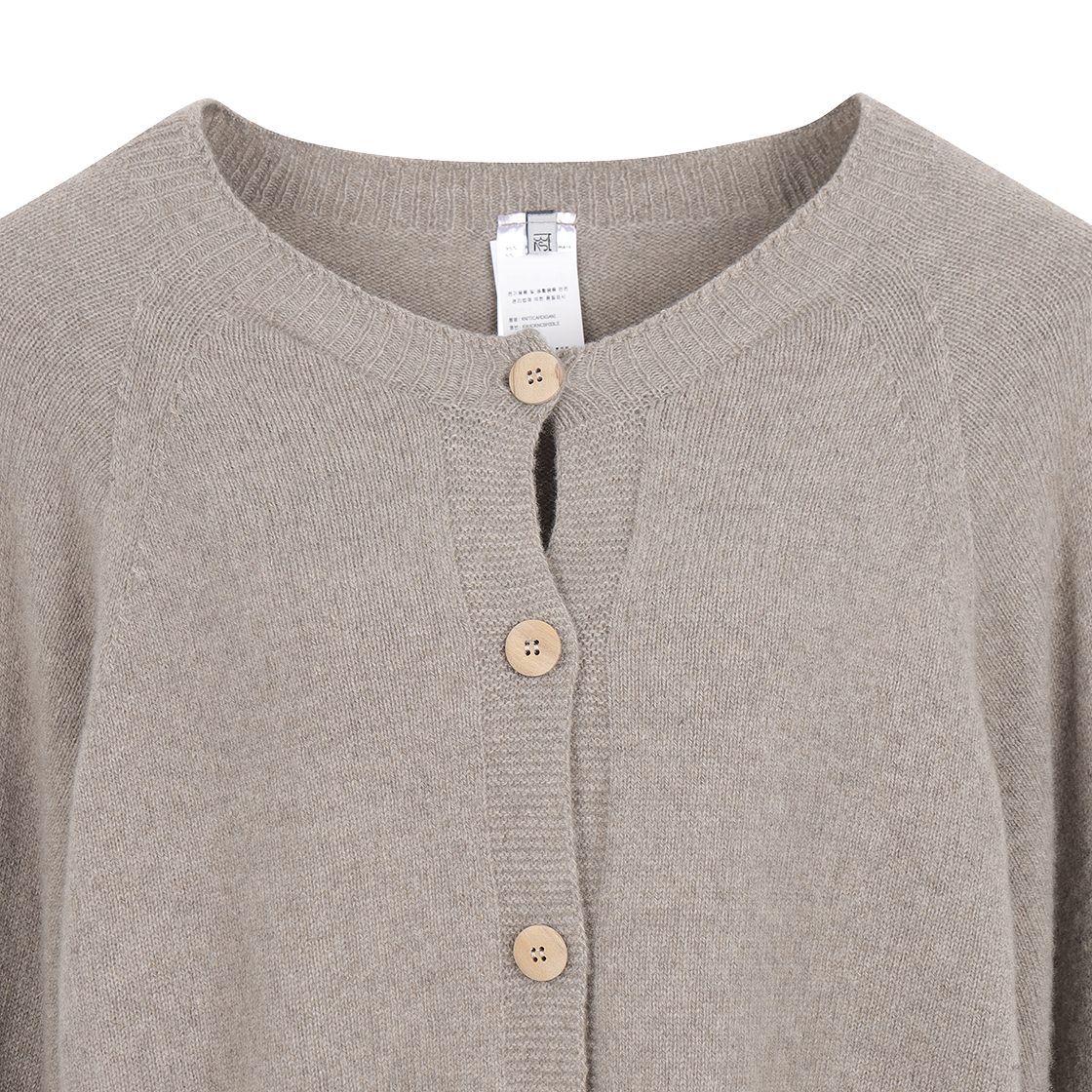 베이스레인지 우먼 소어 가디건 스토파 브라운 - 24FW(Baserange Women Soar Cardigan Stoppa Brown - 24FW) - 3