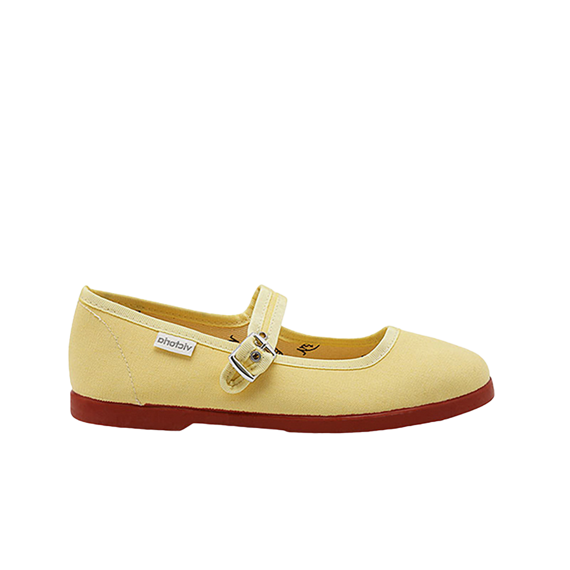 빅토리아 슈즈 우먼 쿵푸 베일라리나 로나 시트롱(Victoria Shoes Women Gong-Fu Bailarina Lona Citron)