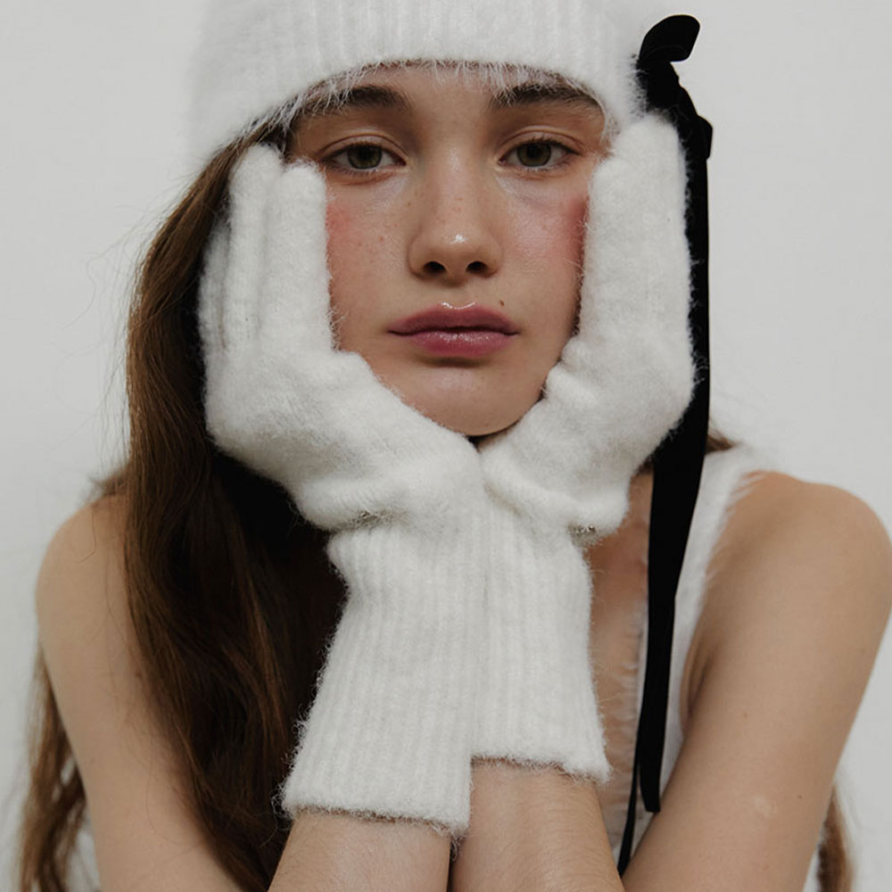 러브미몬스터 마일드 윈터 롱 글로브 화이트(lovememonster Mild Winter Long Glove White) - 2